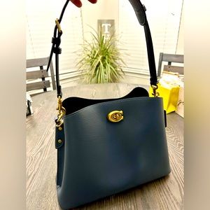 Coach Willow Leather Shoulder Bag